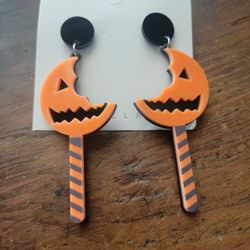 New Halloween Earrings Pumpkins