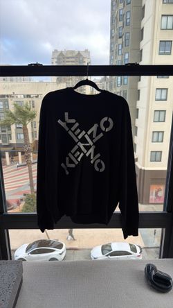 KENZO SS22 Sport 'Big X' Pullover Crewneck Long Sleeve