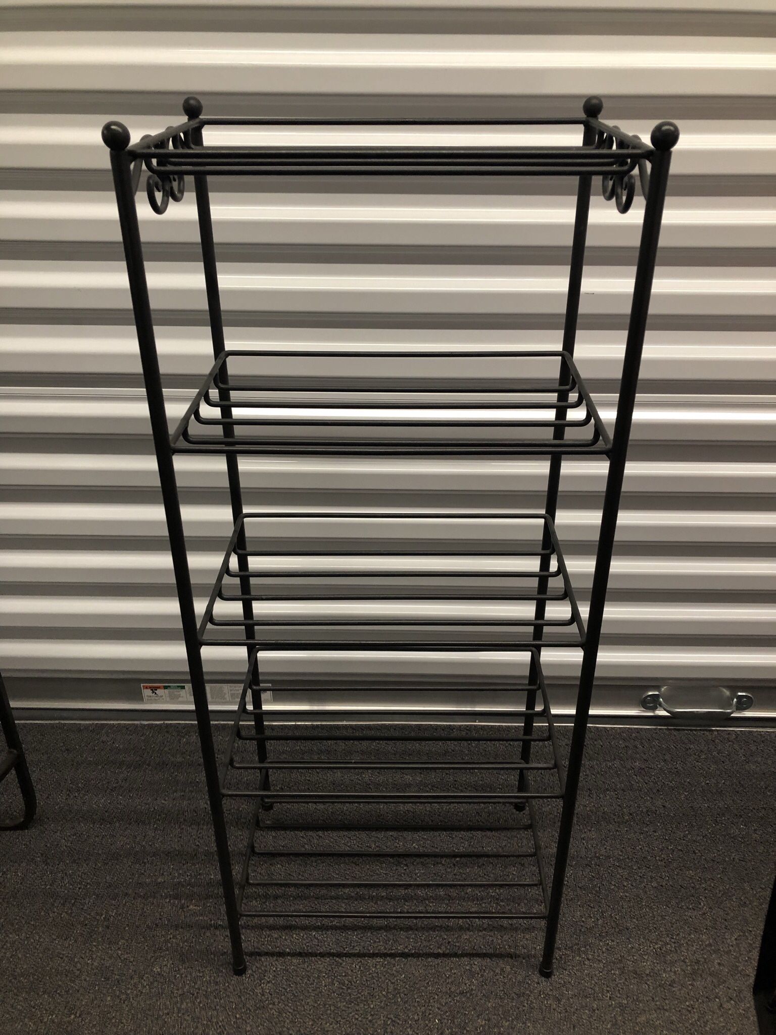 Longaberger Wrought Iron 5 Tier Floor Stand