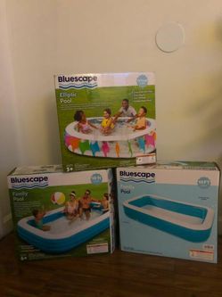 Inflatable pools