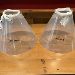 PET PROTECTIVE HEAD COVER/CONE.  NEW WITH TAGS. TWO AVAILABLE. 