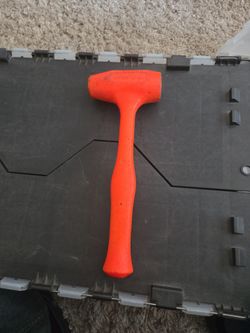 Mac Tools 21 Oz Dead Blow Hammer Orange CH21DS