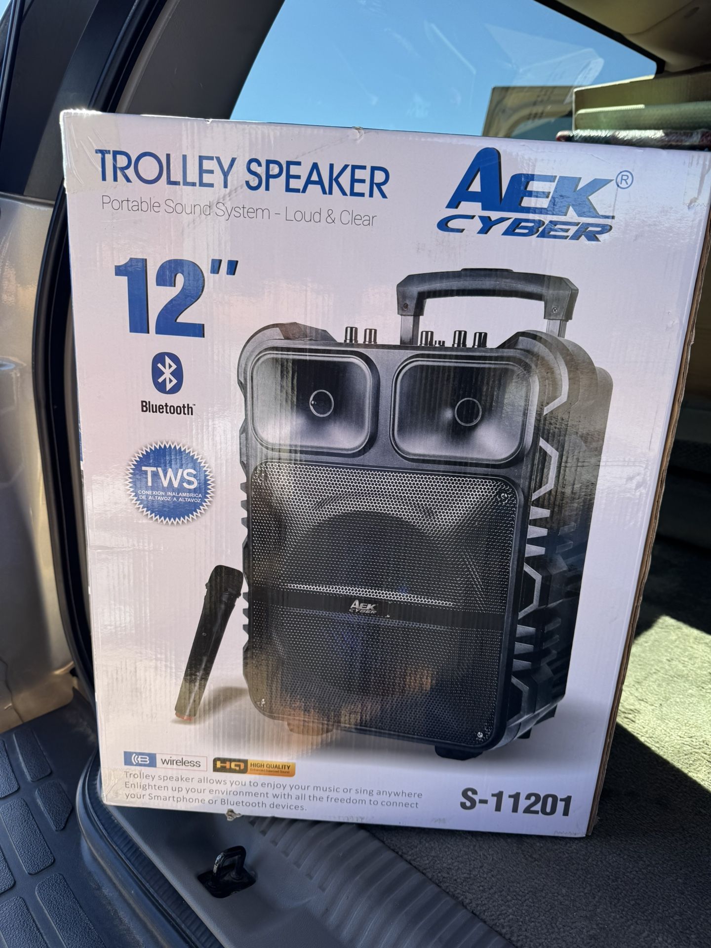 12” Bluetooth Speaker