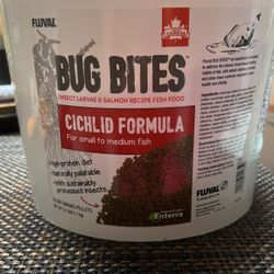 Fluval Bug Bites Fish Food 