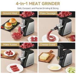 Aobosi 4-in-1 Electric Meat Grinder