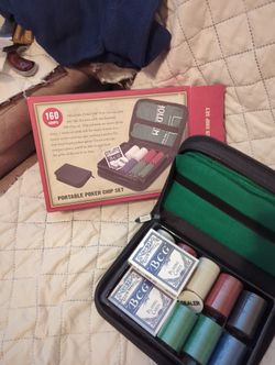 Poker Chip Set Portable
