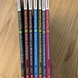 Dragon Master Kids Chapter Books - 1,2,3,7,8,13,16 (7 Books) 