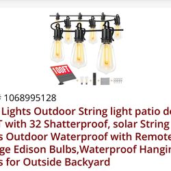 100’ Solar String Lights 2 Available 