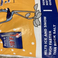 Salt For FAST Ice And SNOW Melt  With Magnesium 40lbs  Delivery within 15 miles of 10704 available for 10$ fee and minimum 2 bags purchase required. M