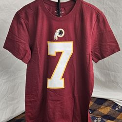 Men's Nike Dwayne Haskins Burgundy Washington Football Team Name & Number T-Shirt Size Medium