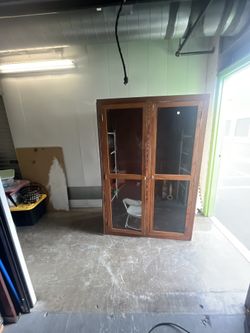 Glass Display cupboard