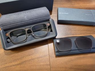 Even Realities G1 with Clip-On Tinted Lenses