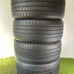 V527  285 40 21 109V  Continental ProContact TX  4 Used Tires 80% Life 