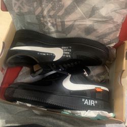 Off White Forces Sz 9 