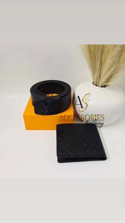 Belt And Wallet For Men