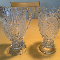 Crystal Pitcher And Case