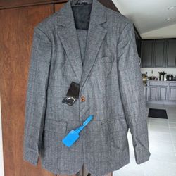 Peaky Grey Herringbone Tweed 3 Piece Suit