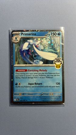 Primarina Pitch Black Promo Pokemon Trade