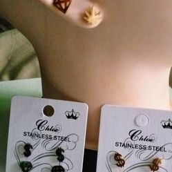 Earrings for Men and Women in stainless Steel