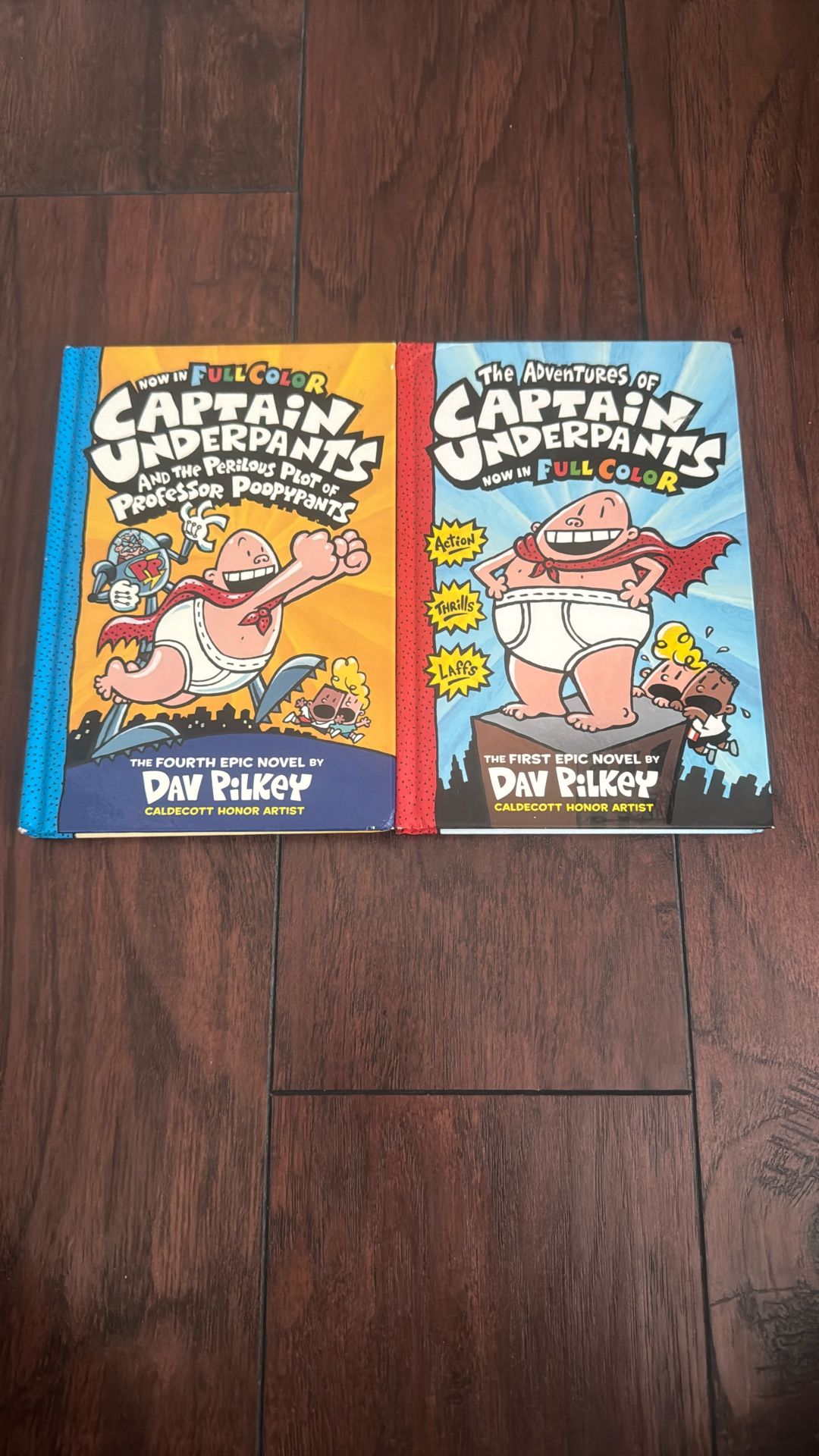 Captain Underpants books $5