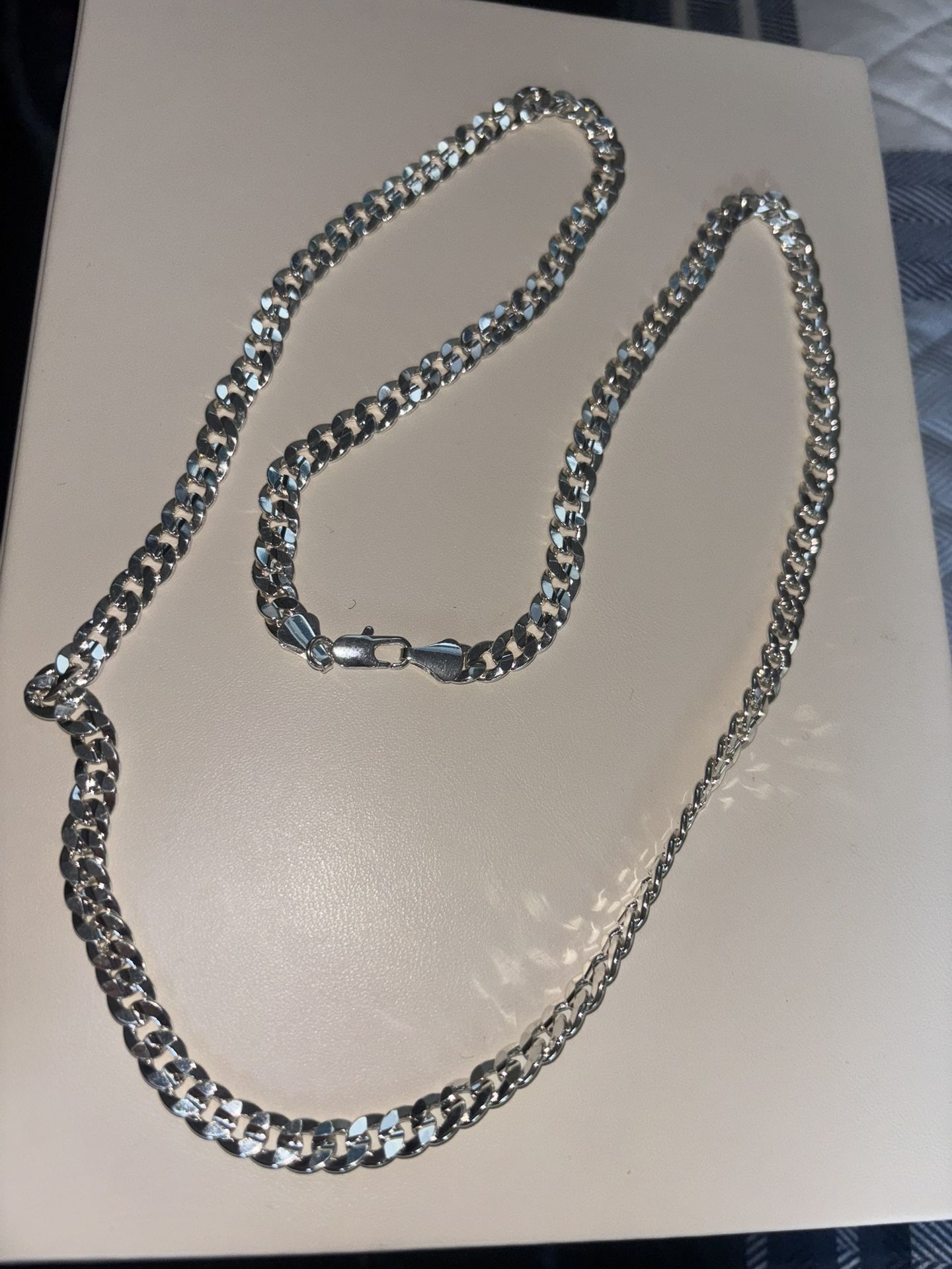 925 Silver Cuban