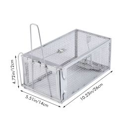 Humane Live Animal Trap - Catch and Release Small Rodent Rat Cage (ACDANC)