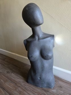 27 inch mannequin torso with adjustable head
