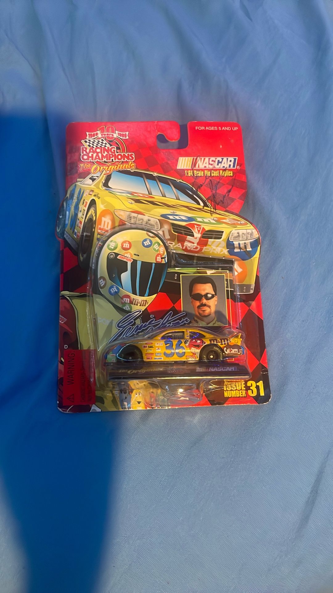 Signed Nasscar M’andM Car