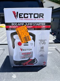 VECTOR 800 Amp Jump Starter with USB Power