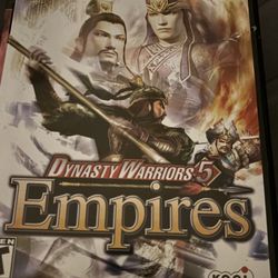 Dynasty Warriors Empires 5 Ps2