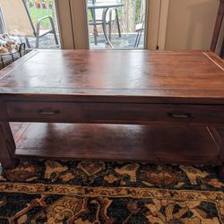 World Market Wooden Coffee Table