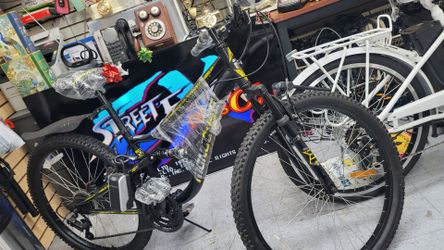 Bike mongoose standoff.