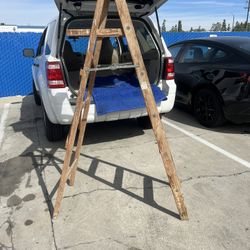Vintage Wood Ladder 