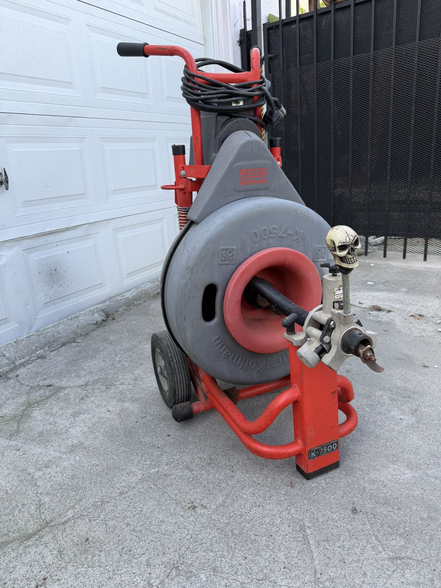 Ridgid K7500 Plumbing Snake for Sale in Los Angeles, CA - OfferUp