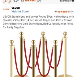 RED VELVET ROPES