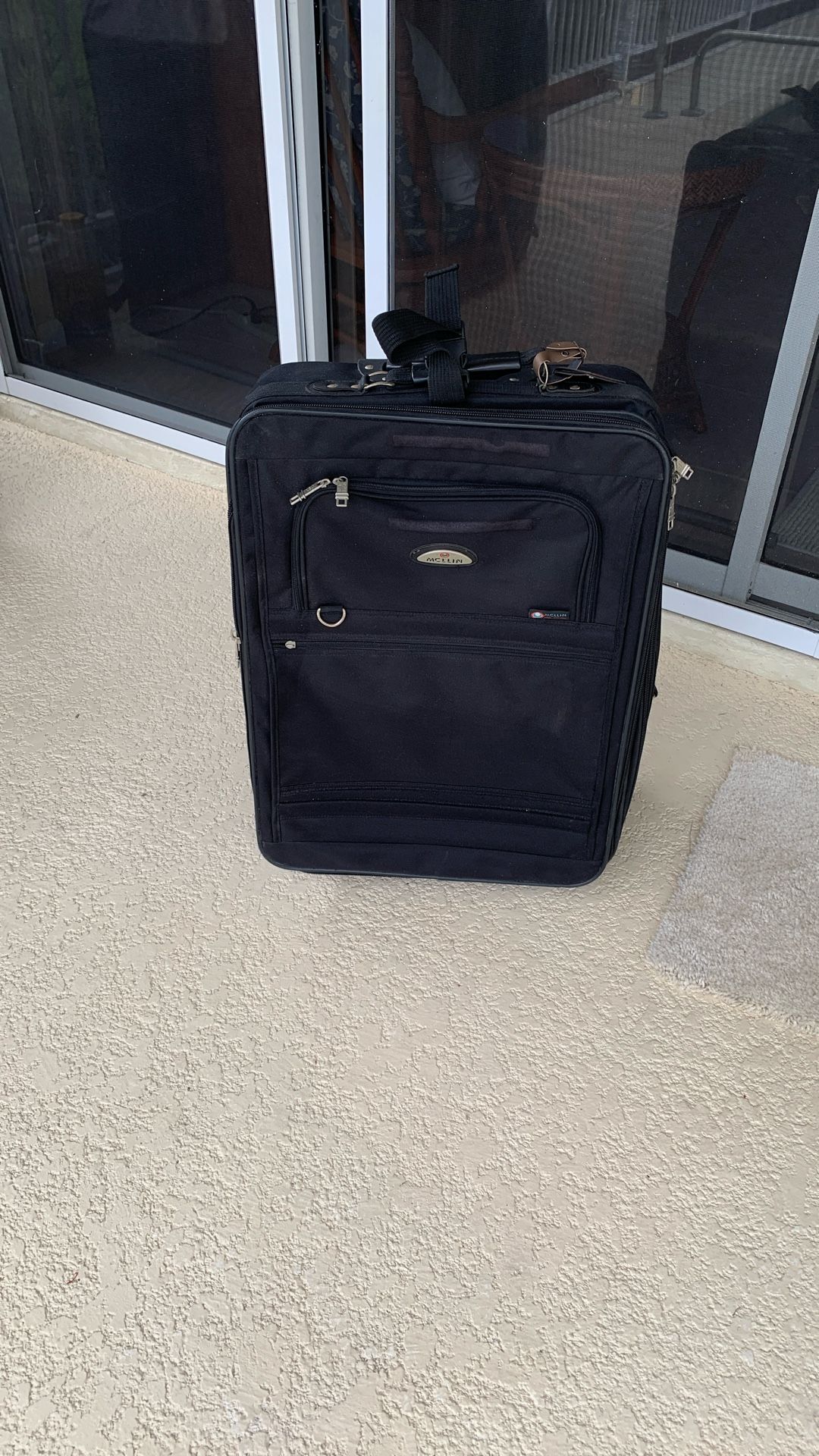 MCLLIN Luggage With Extra Large Wheels 