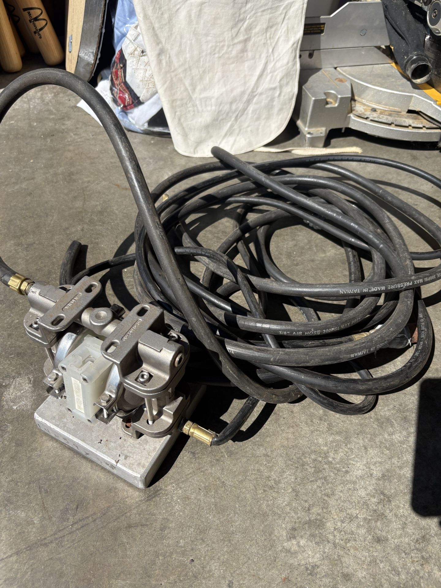 Wilden Diaphragm Pump with Coil. 