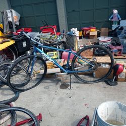 Bicycle Frames Parts Cannondale Razorback Felt Carrie Fisher Lots And Lots Of Parts