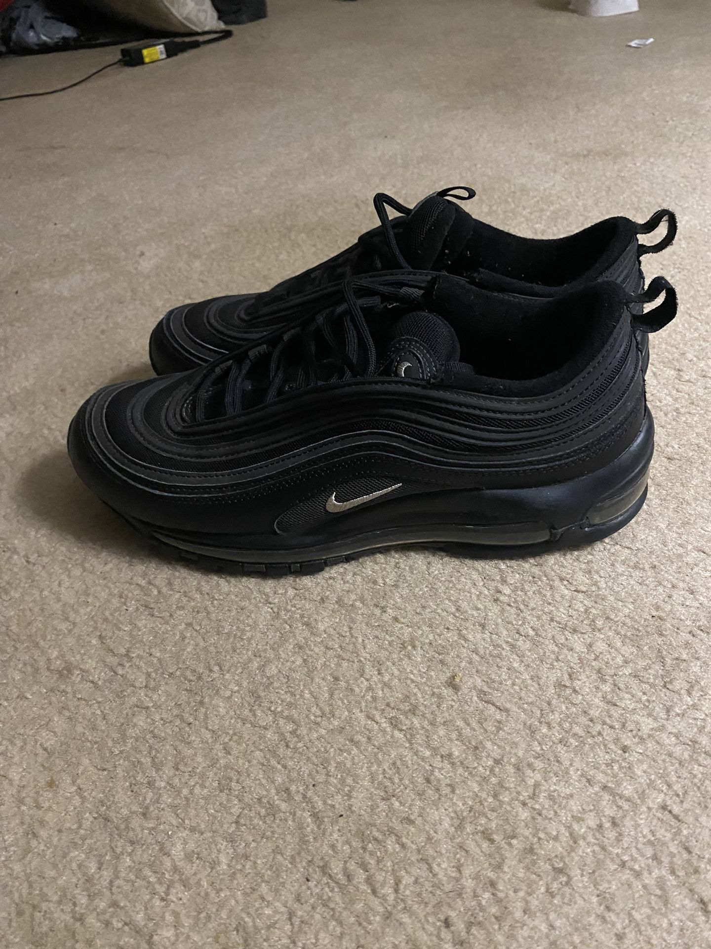 Air Max 97 Black Terry Cloth Sz 9.5