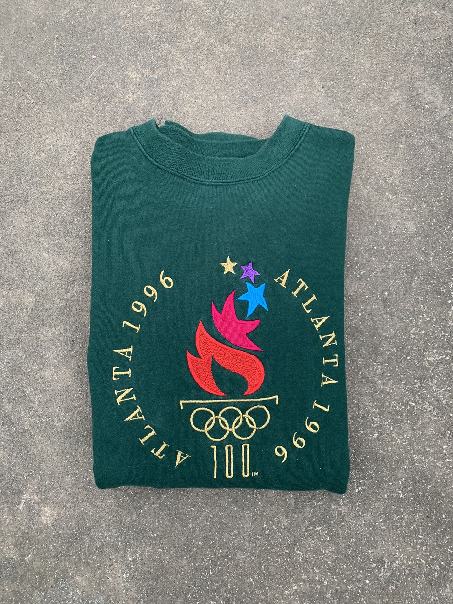 Vintage 1996 Atlanta Olympics LogoAthletic Sweatshirt
