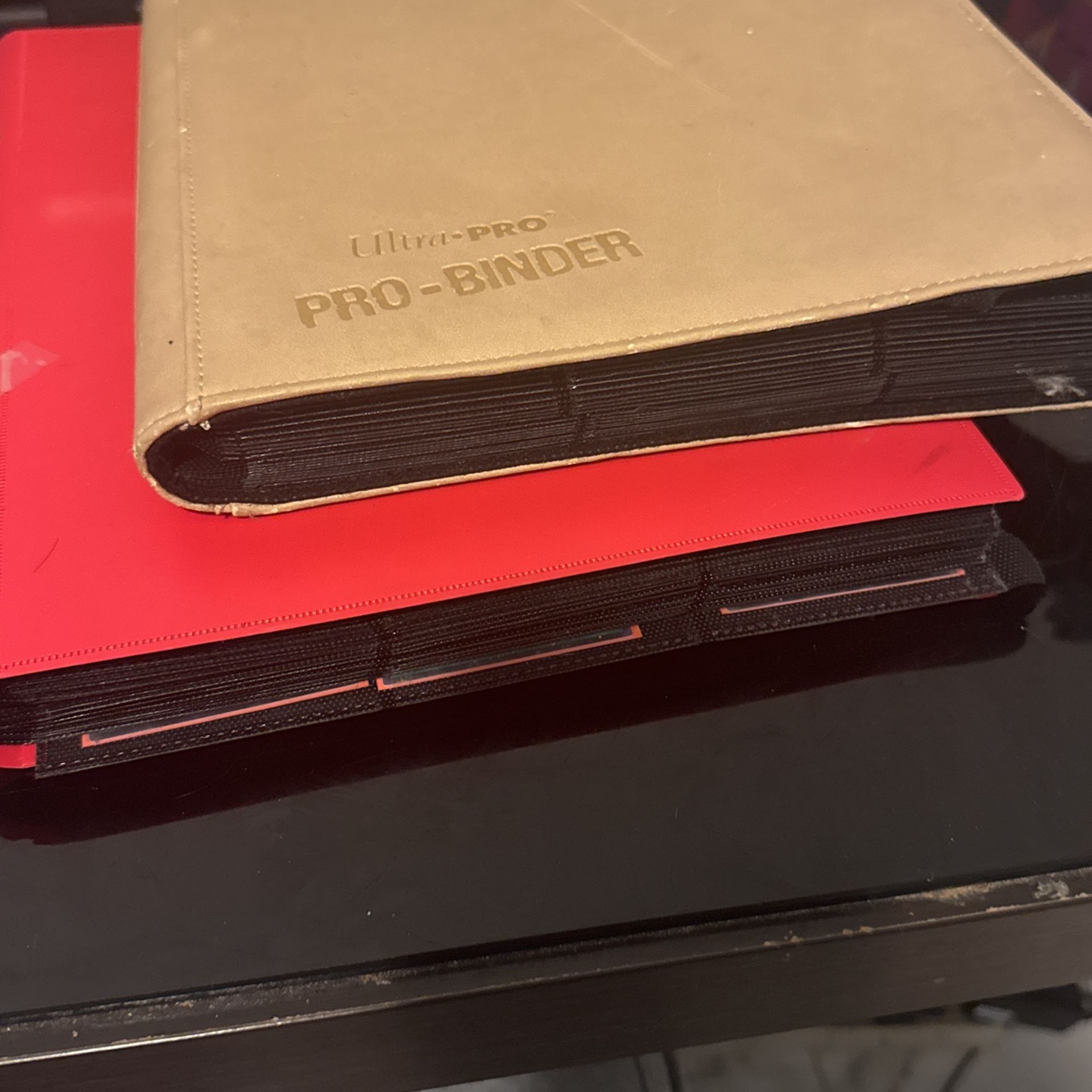 2 Binder Of Yugioh Not Fully Filled For Cheap