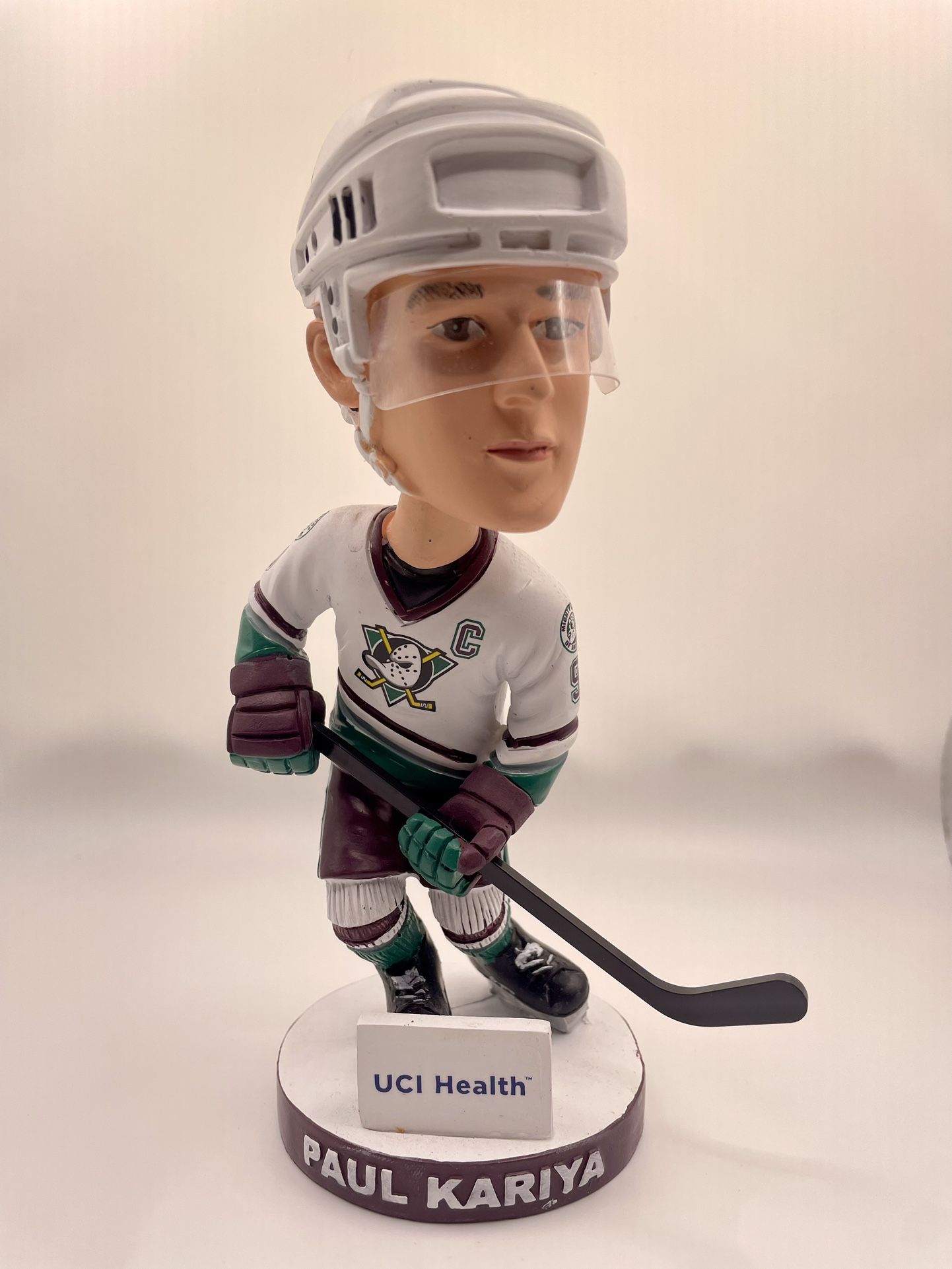 Paul Kariya bobble head Legacy Edition Anaheim Mighty Ducks