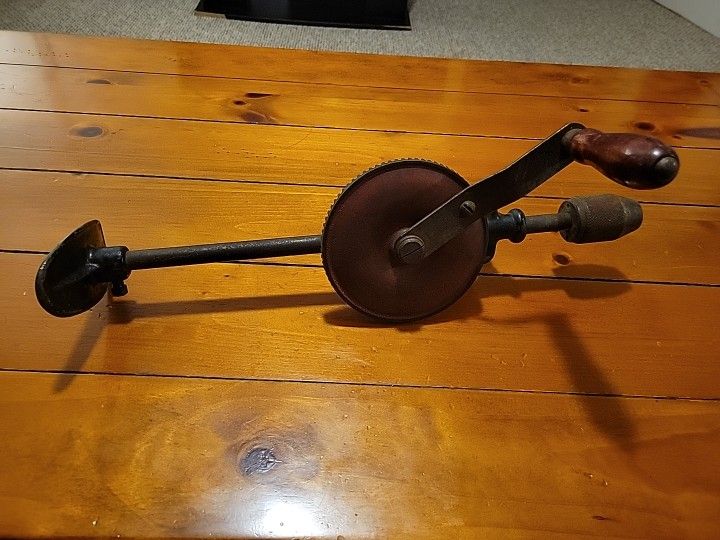ANTIQUE DRILL FULTON TOOL 2 SPEED
