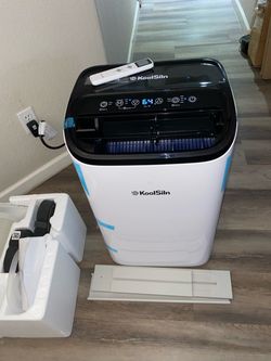 Koolsiln 14,000 BTU Portable Air Conditioner with WiFi & Remote Control, Cools Up to 700 Sq.Ft, Auto-Evaporation Low Noise Portable AC Unit for Large