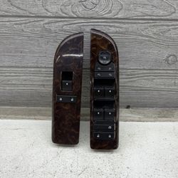 2010-2014 GMC Yukon Denali Front Door Window Switches 