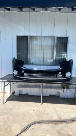 OEM 2014-2016 Toyota Highlander XLE/Hybrid Limited/LE Plus/Limited Front Bumper black