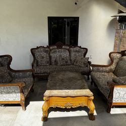 Couches + Table