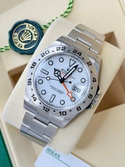 Brand new Rolex Polar Explorer II w/ White Dial