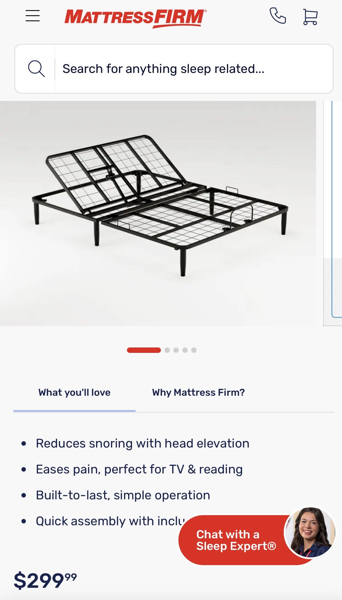 Queen Size Adjustable Bed Frame