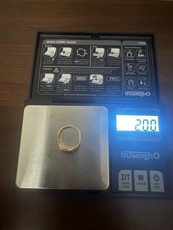 10k gold e ring
